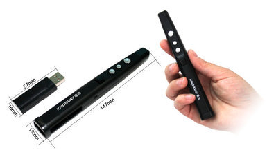 KNORVAY 诺为 V898 一款革新演示体验的触控式鼠标翻页激光笔